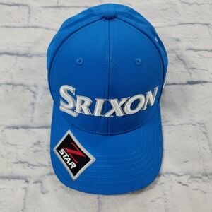 Srixon Tour Z Stars Adjustable Strapback Golf Hat Cap Classic Blue
